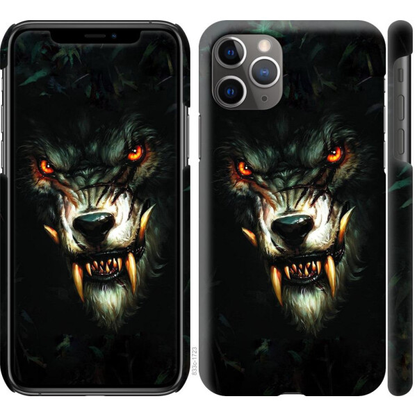 

Чехол на iPhone 11 Pro Max Дьявольский волк (04798)