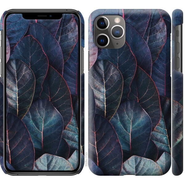 

Чехол на iPhone 11 Pro Max Листья v3 (04798)