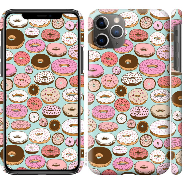 

Чехол на iPhone 11 Pro Max Пончики в глазури (04798)