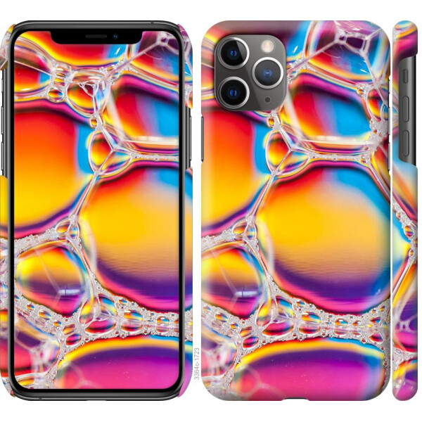 

Чехол на iPhone 11 Pro Max Цветные пузыри (04798)