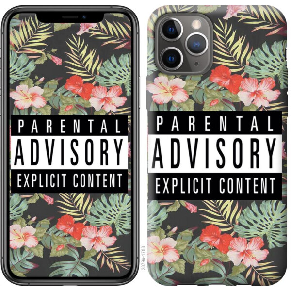 

Чехол на iPhone 11 Pro Parental advisory (04798)