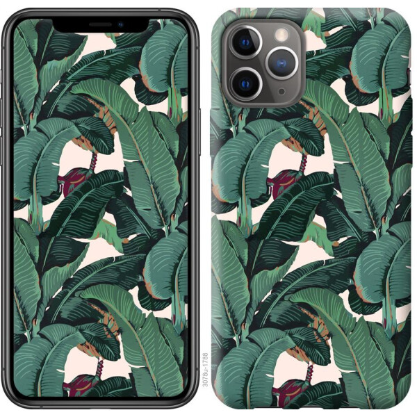 

Чехол на iPhone 11 Pro Банановые листья (04798)