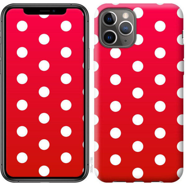 

Чехол на iPhone 11 Pro Градиент, Горошек (04798)