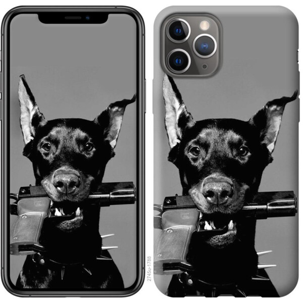 

Чехол на iPhone 11 Pro Доберман (04798)