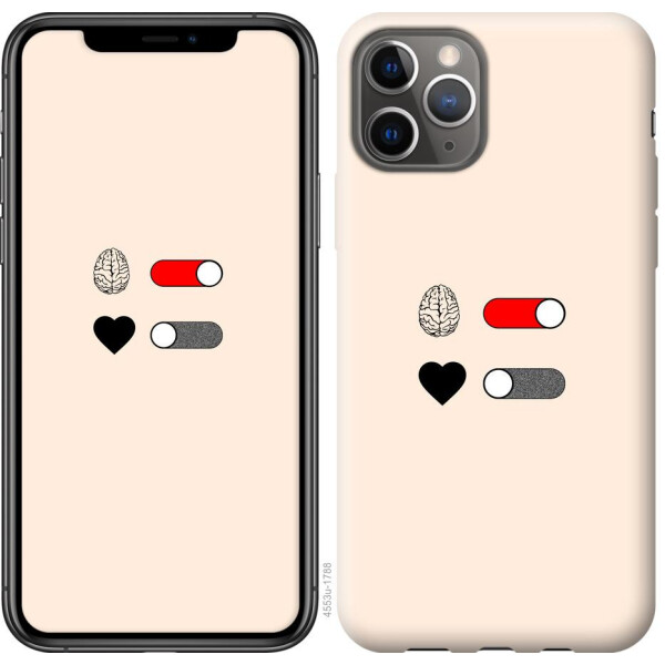 

Чехол на iPhone 11 Pro Любовь и ум (04798)