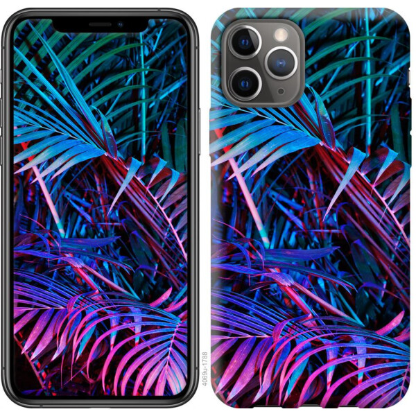 

Чехол на iPhone 11 Pro Папоротник под ультрафиолетом (04798)