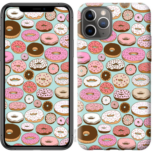 

Чехол на iPhone 11 Pro Пончики в глазури (04798)