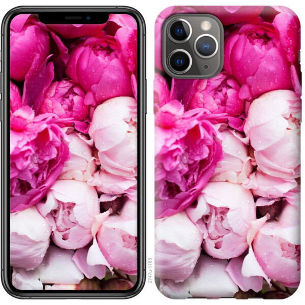 

Чехол на iPhone 11 Pro Розовые пионы (04798)