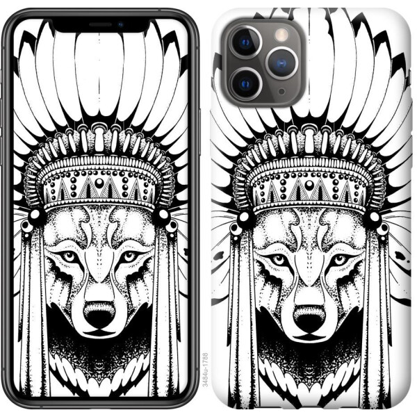 

Чехол на iPhone 11 Pro Тотем волка (04798)