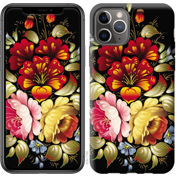 

Чехол на iPhone 11 Pro Хохлома 6 (04798)