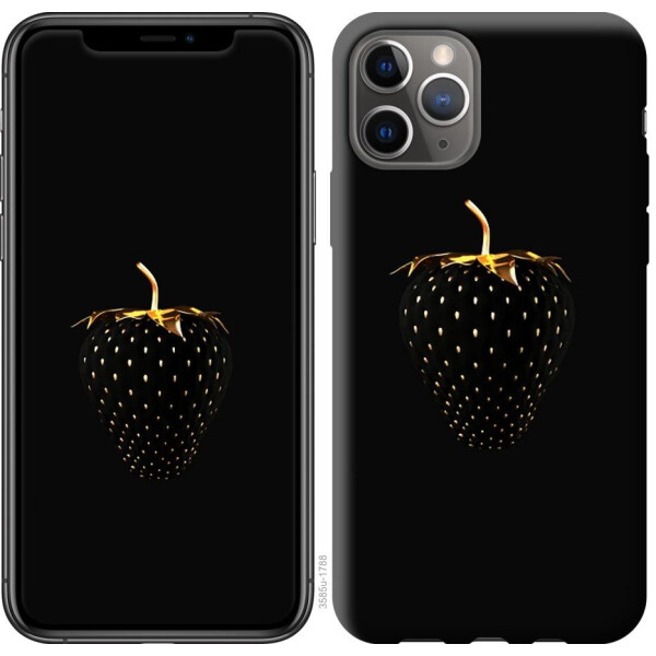 

Чехол на iPhone 11 Pro Черная клубника (04798)
