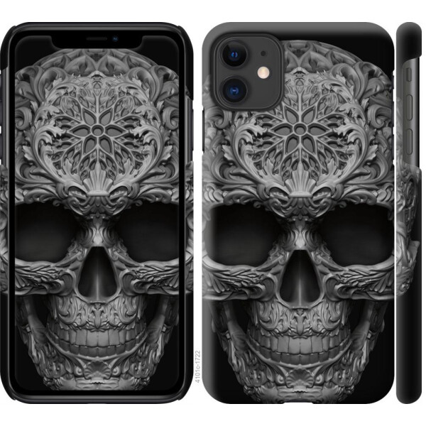 

Чехол на iPhone 11 skull-ornament (04798)