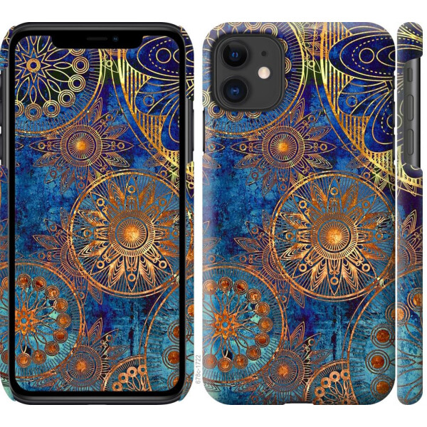 

Чехол на iPhone 11 Золотой узор (04798)