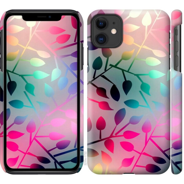 

Чехол на iPhone 11 Листья (04798)