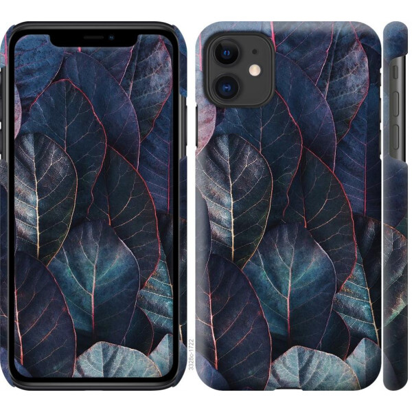 

Чехол на iPhone 11 Листья v3 (04798)