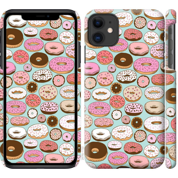 

Чехол на iPhone 11 Пончики в глазури (04798)
