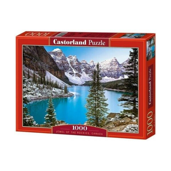 

Пазл Castorland Голубое озеро Jewel of the rockies Canada 1000 элементов
