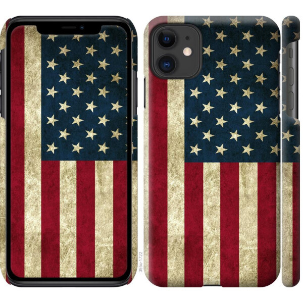 

Чехол на iPhone 11 Флаг США (04798)