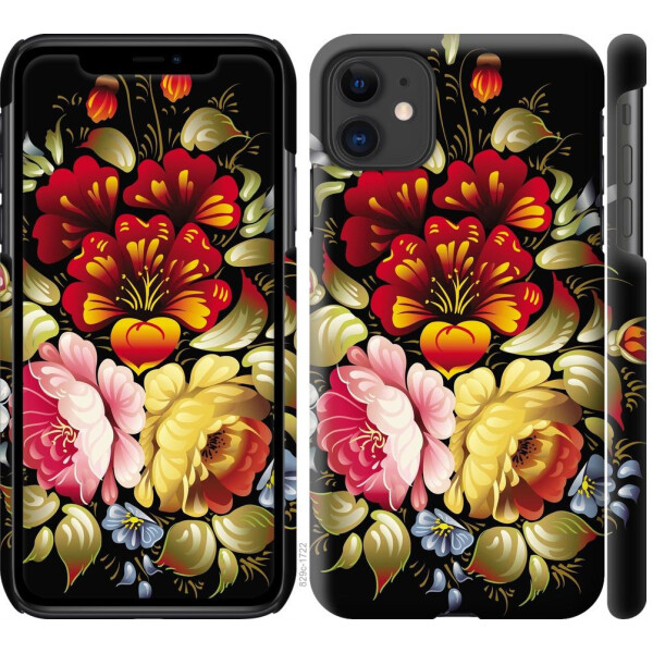 

Чехол на iPhone 11 Хохлома 6 (04798)