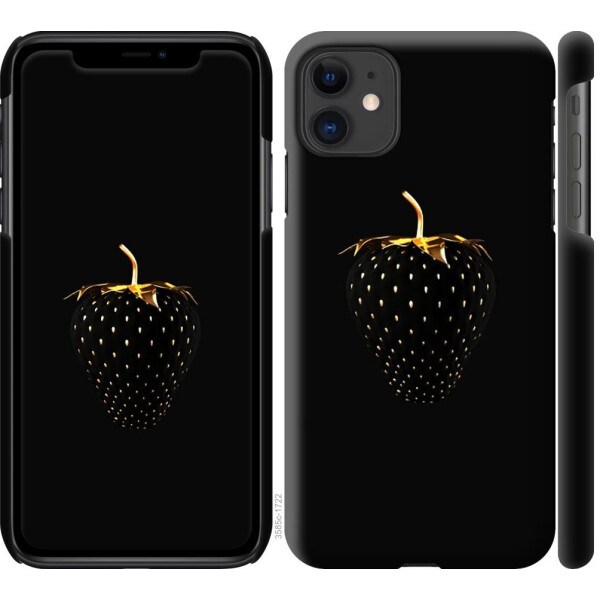 

Чехол на iPhone 11 Черная клубника (04798)