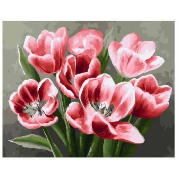 

Картина по номерам Brushme Красные тюльпаны GX26071