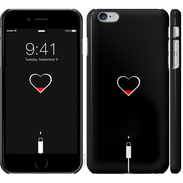 

Чехол на iPhone 6 Plus Подзарядка (04798)