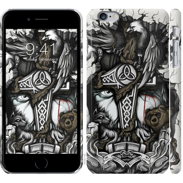 

Чехол на iPhone 6 Plus Тату Викинг (04798)