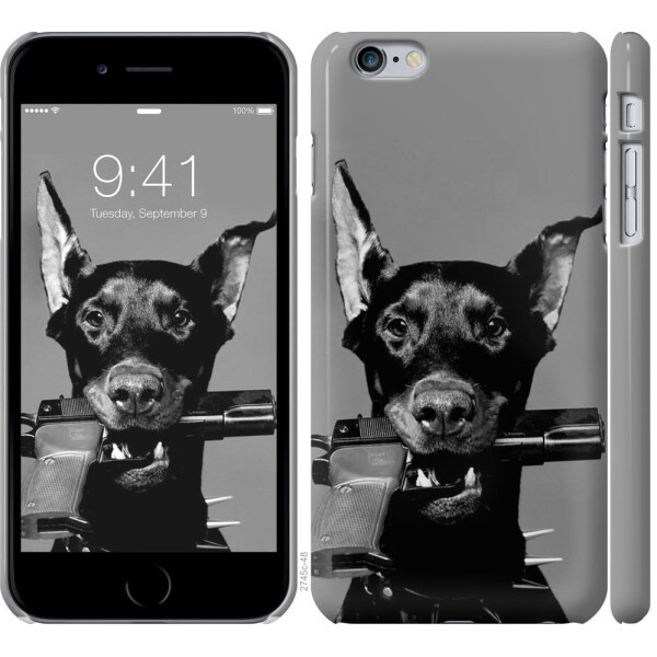 

Чехол на iPhone 6s Plus Доберман (04798)