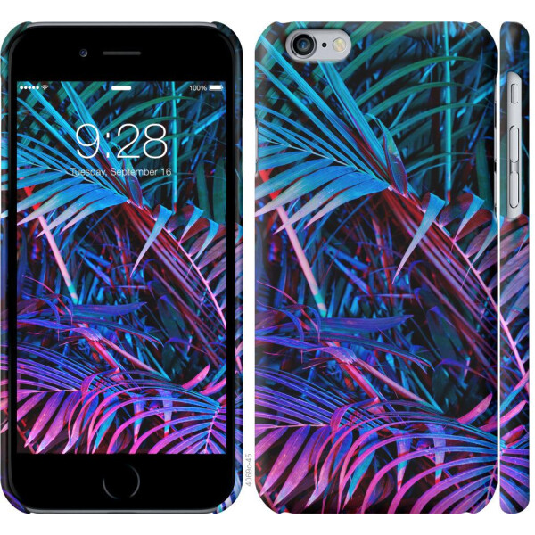 

Чехол на iPhone 6s Папоротник под ультрафиолетом (04798)