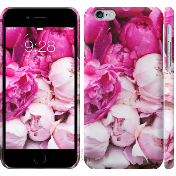 

Чехол на iPhone 6s Розовые пионы (04798)