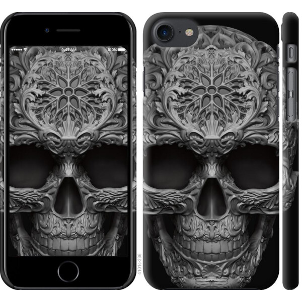 

Чехол на iPhone 7 skull-ornament (04798)