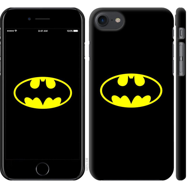 

Чехол на iPhone 7 Бетмен логотип (04798)