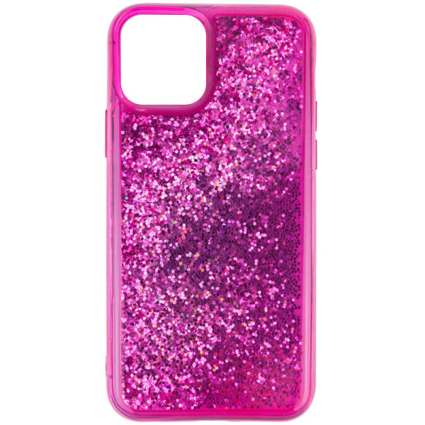 

TPU+PC чехол Sparkle (glitter) для Apple iPhone 12/12 Pro (6.1") Малиновый (is_00000039411_4)