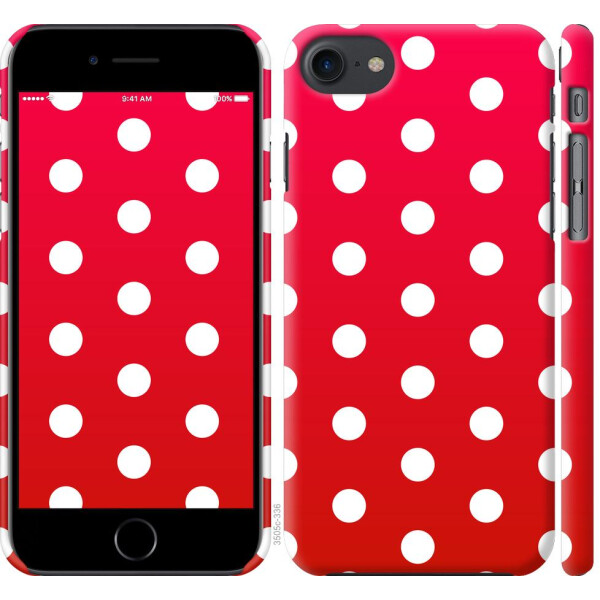 

Чехол на iPhone 7 Градиент, Горошек (04798)