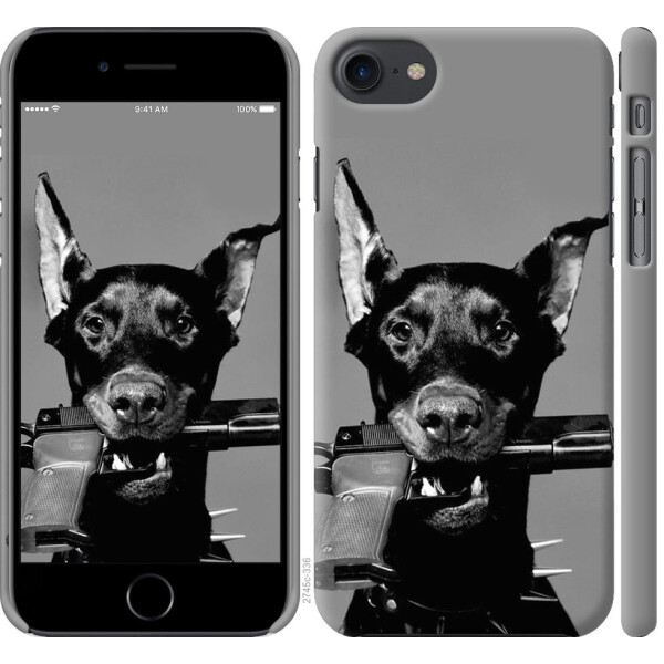 

Чехол на iPhone 7 Доберман (04798)