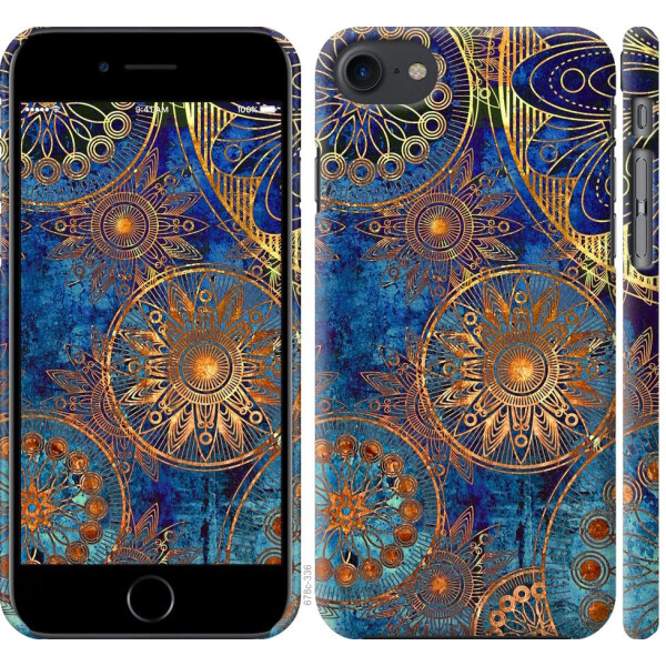 

Чехол на iPhone 7 Золотой узор (04798)