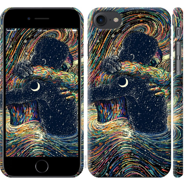 

Чехол на iPhone 7 Космическая любовь (04798)