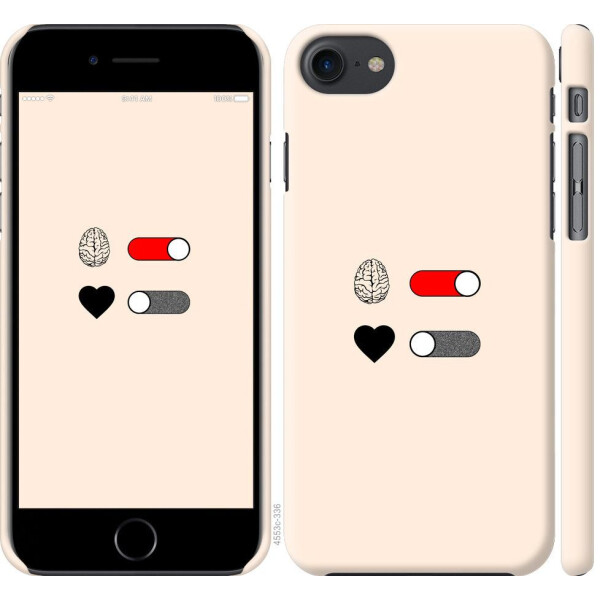 

Чехол на iPhone 7 Любовь и ум (04798)
