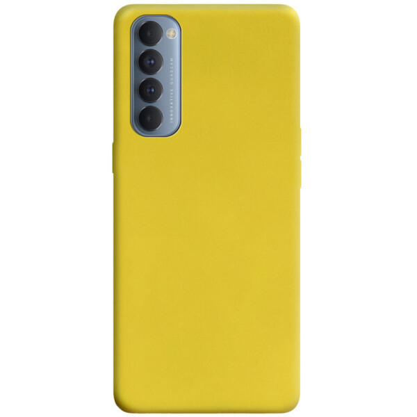 

Силиконовый чехол Candy для Oppo Reno 4 Pro Желтый (is_00000039387_7)