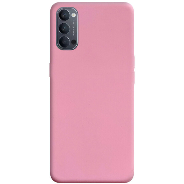 

Силиконовый чехол Candy для Oppo Reno 4 Розовый (is_00000039385_11)
