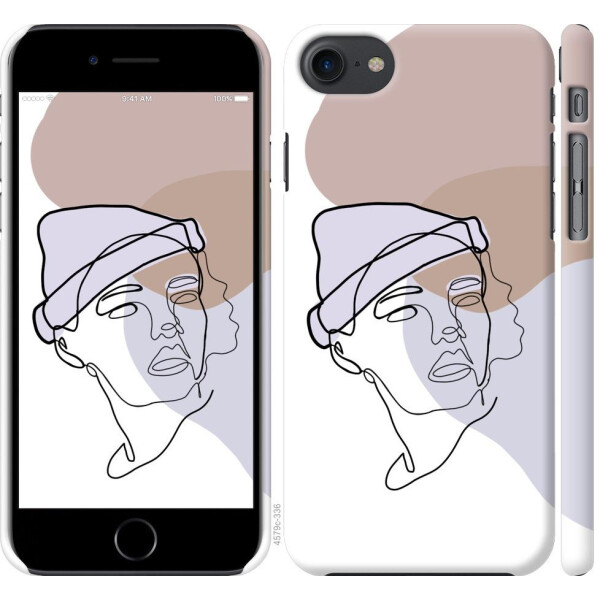 

Чехол на iPhone 7 Силуэт (04798)
