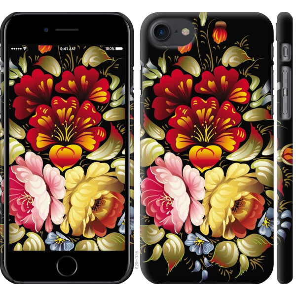 

Чехол на iPhone 7 Хохлома 6 (04798)
