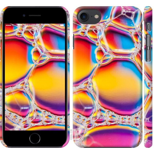

Чехол на iPhone 7 Цветные пузыри (04798)
