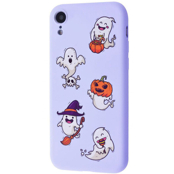 

TPU чехол WAVE Fancy для Apple iPhone XR (6.1") Ghosts / Light purple (is_00000039301_5)
