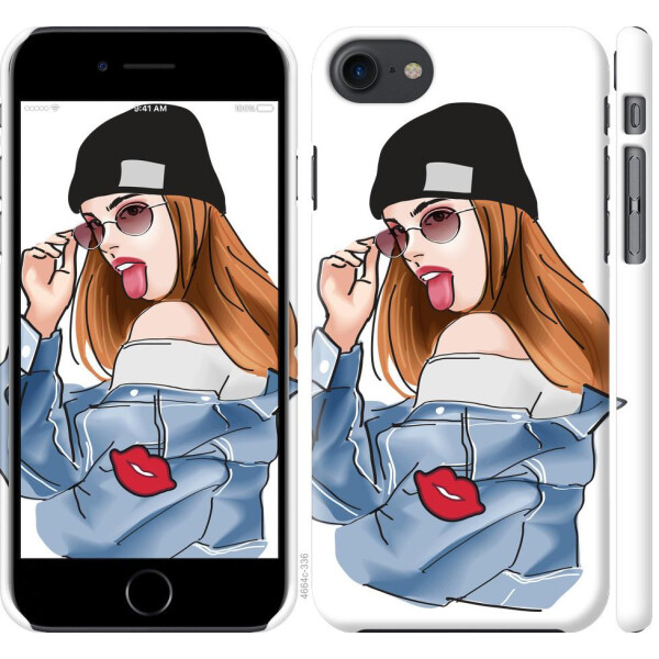 

Чехол на iPhone 8 Девушка v3 (04798)