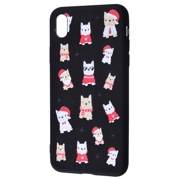 

TPU чехол WAVE Fancy для Apple iPhone XS Max (6.5") Dogs / Black (is_00000039241_18)