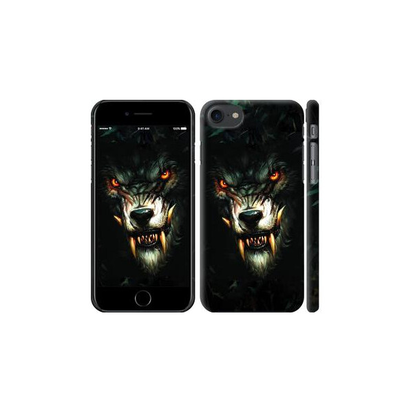

Чехол на iPhone 8 Дьявольский волк (04798)