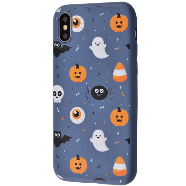 

TPU чехол WAVE Fancy для Apple iPhone X / XS (5.8") Ghosts and pumpkins / Dark blue (is_00000039121_13)