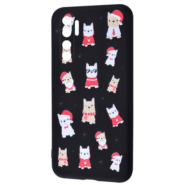 

TPU чехол WAVE Fancy для Xiaomi Mi Note 10 Lite Dogs / Black (is_00000039112_19)