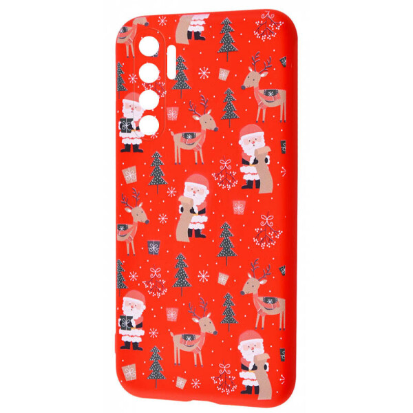 

TPU чехол WAVE Fancy для Xiaomi Mi Note 10 Lite Santa Claus and Deer / Red (is_00000039112_18)